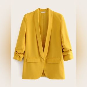 Yellow Blazer